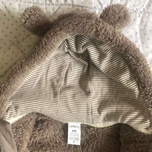 Carter’s zip-up Sherpa pram excellent condition - Picture 5 of 5